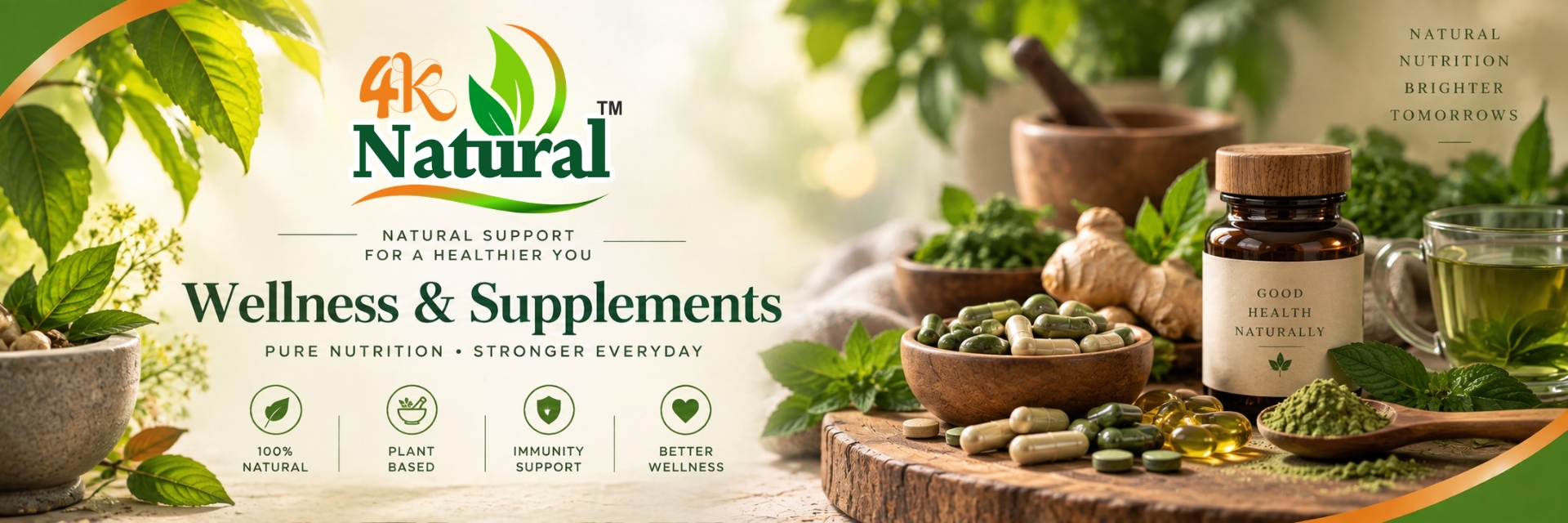 Wellness & Supplements banner